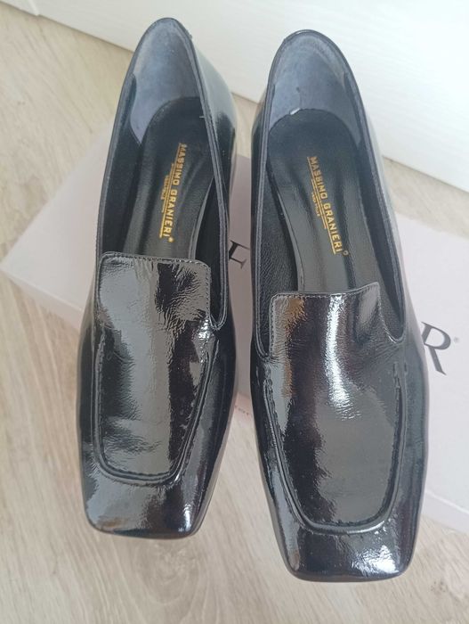 Wyprzedaż Lakierowane mokasyny  Massimo Granieri Rozmiar 37