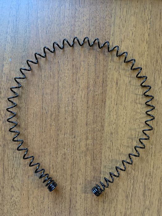 Класичний обруч для волосся   Металевий.