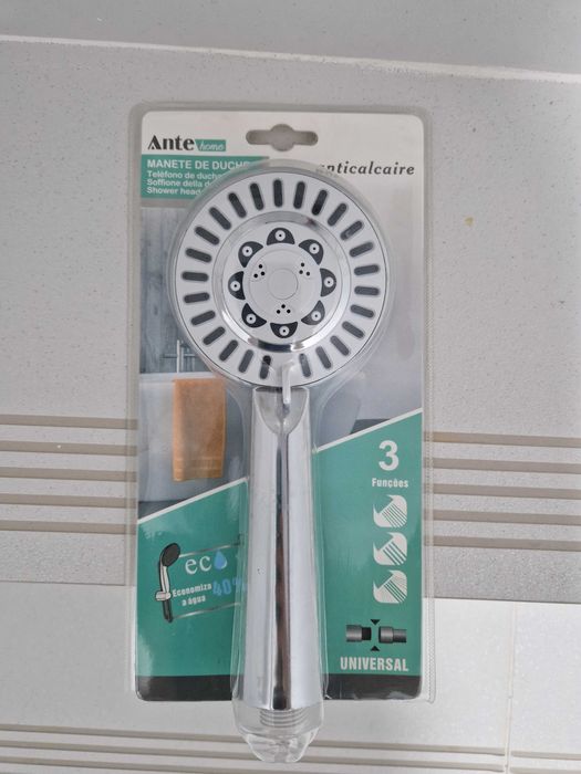 Manete de duche 3 funções