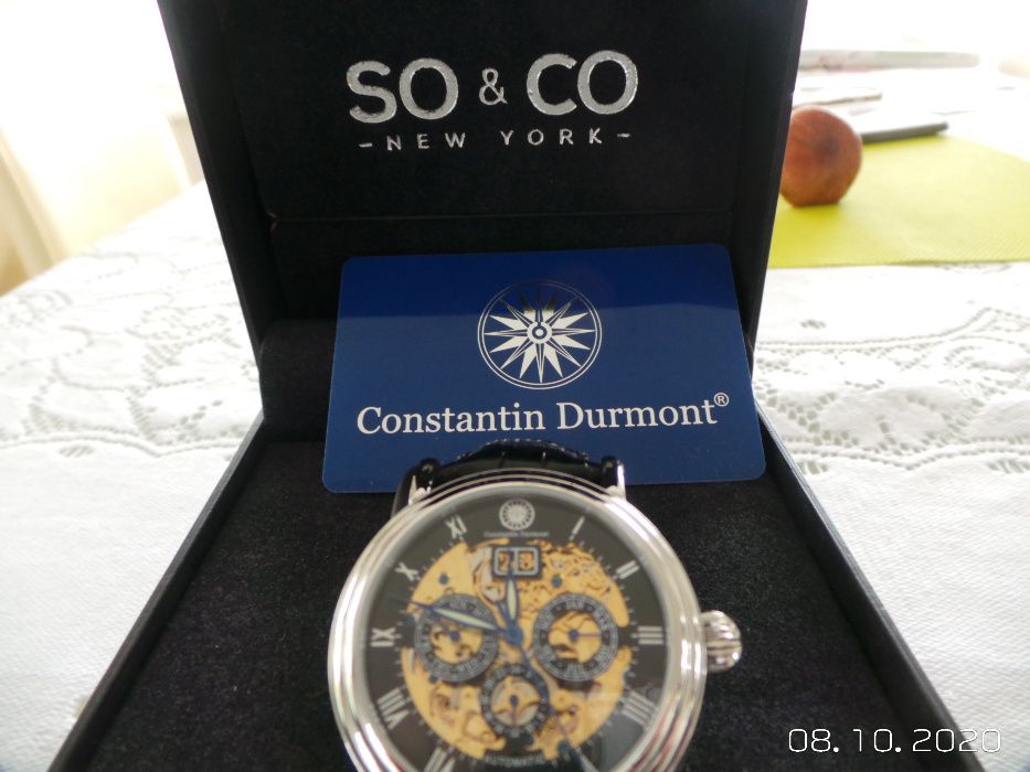 zegarek constantin durmont automat