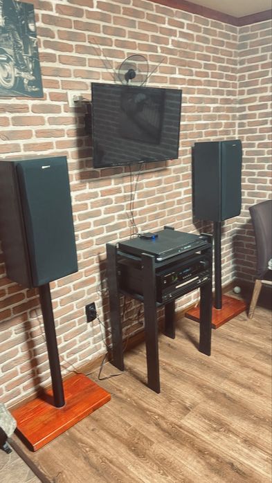 Рессивер підсилювач Harman kardon AVR4000+DVD з колонками та стійкой