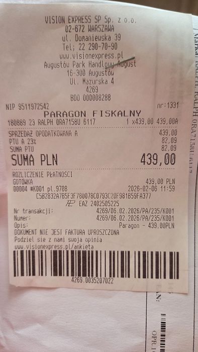 Oprawki Ralph Lauren