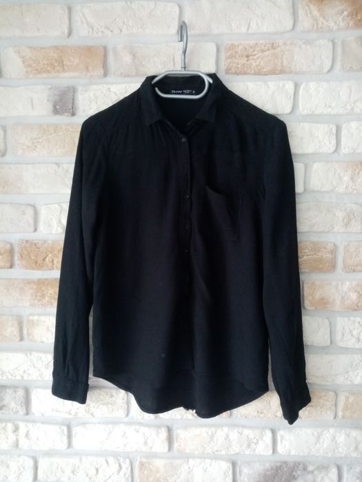 Koszula cropp . Elegancka koszula . Klasyczna czarna koszula