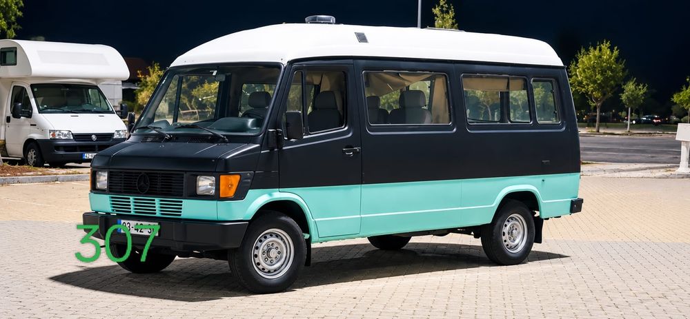 Mercedes 307 2.4D Camper Direção Assistida 4 lugares 1983