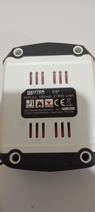 Dexter Cordless Screwdriver Battery 14.464376323974531121