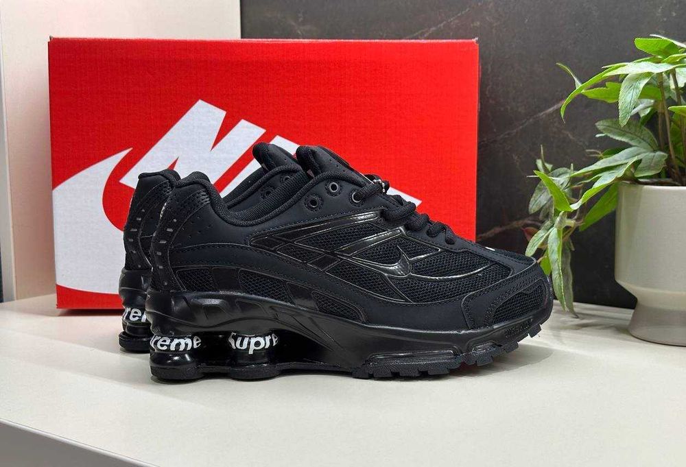 ТОП! 38-45р Nike Shox Ride 2 Supreme Black якість стильні пружини