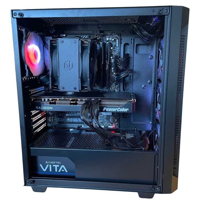 Komputer Gamingowy Ryzen 7 7800X3D RX 9070 XT 32GB DDR5 2TB M2