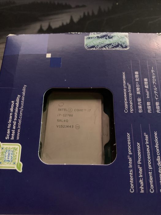Intel core i7-12700 | 12 cores / 20 Threads | Excelente estado