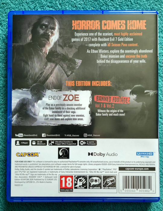 Resident Evil 7 Gold Edition PS5