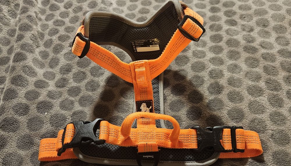 Szelki guard easy walk dla psa Truelove Lumen pomarańczowe M