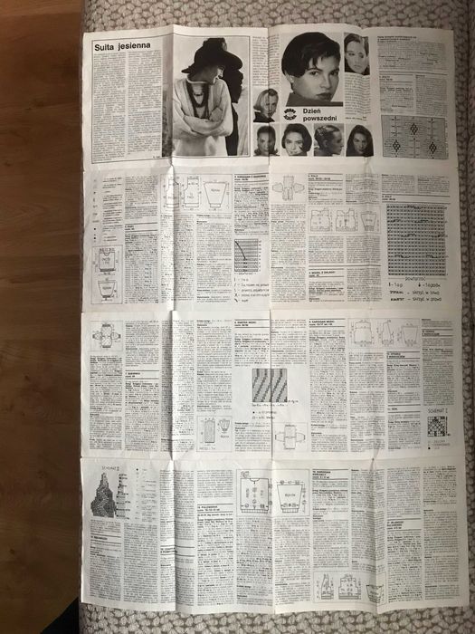 Książka - Robótki na drutach, szydełkowanie