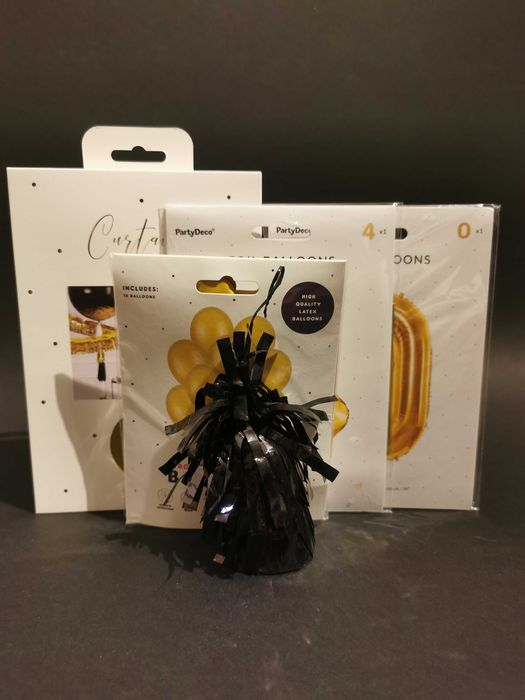 dekoracje urodzinowe 40 lat NOWE 2 zestawy - sam wybierz