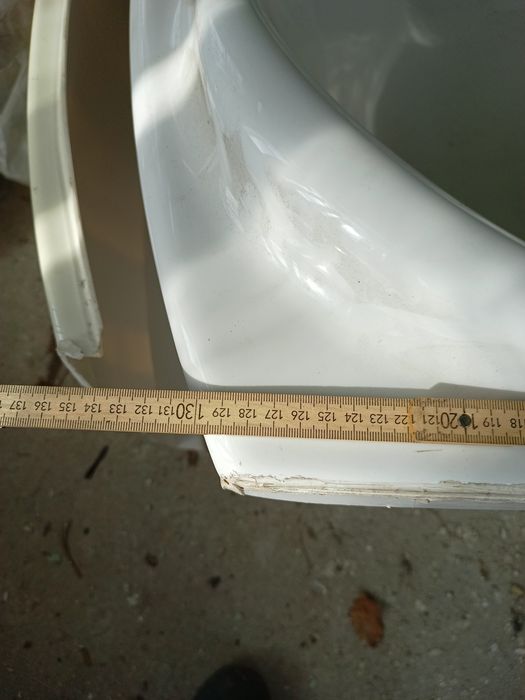 Wanna narożna Akryl