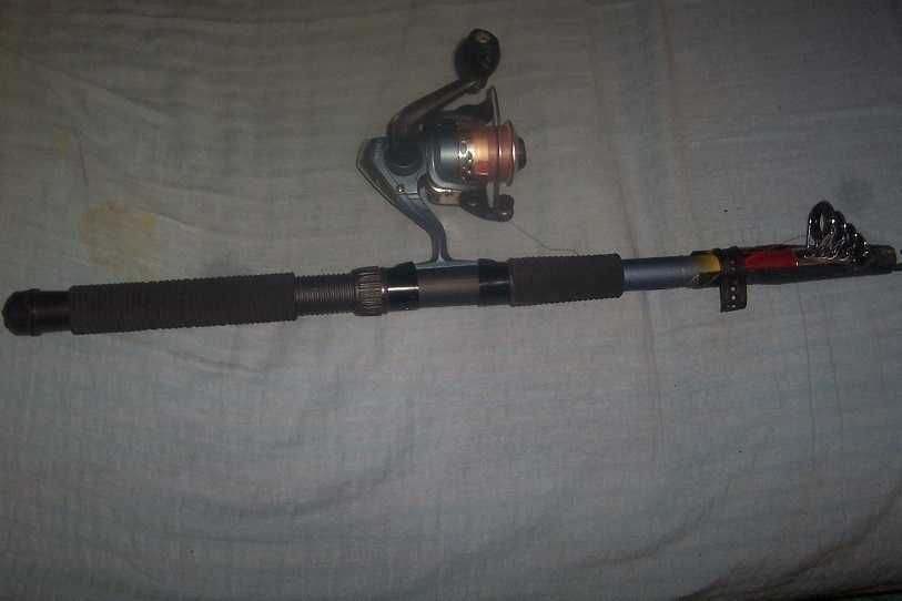 Wędki teleskopowe uniwersalne , zestawy . Opis.