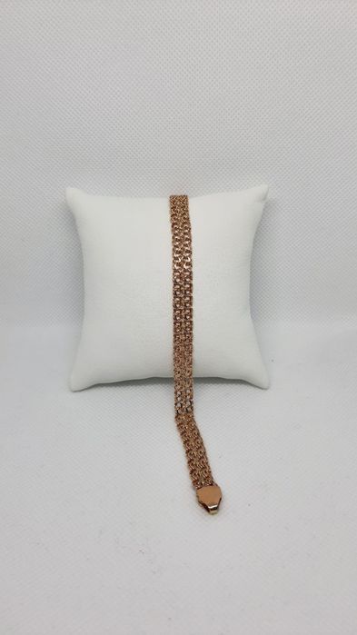 Золотий браслет 585 вага 10,31г укрзолото бісмарк розмір 20 бисмарк