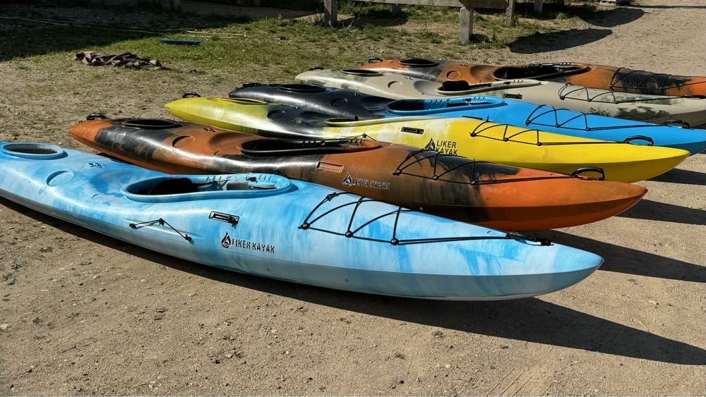 Kajak zwałkowy Liker Crossover 390 bez skegu, HDPE