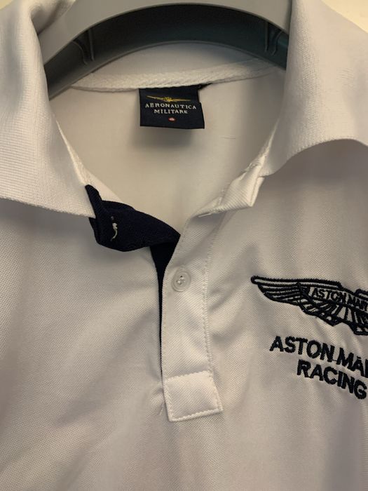 Koszulka polo - aeronautika militare aston martin racing