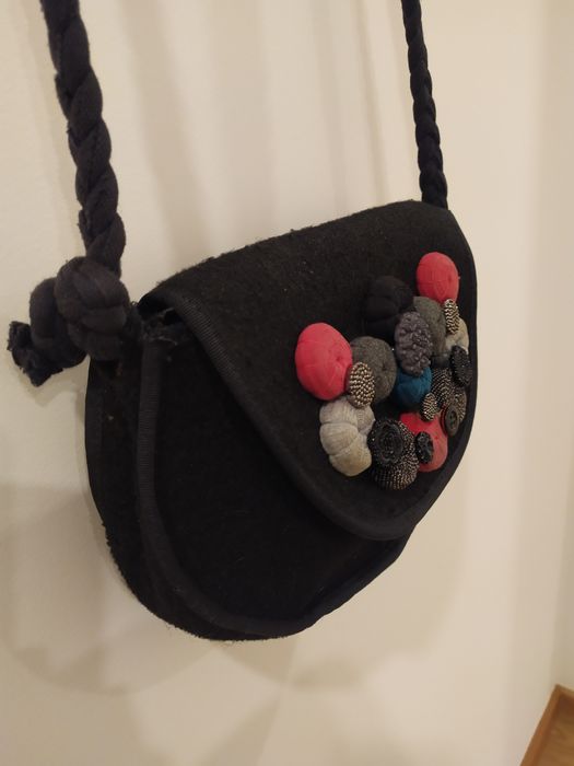 Bolsa preta Handmade