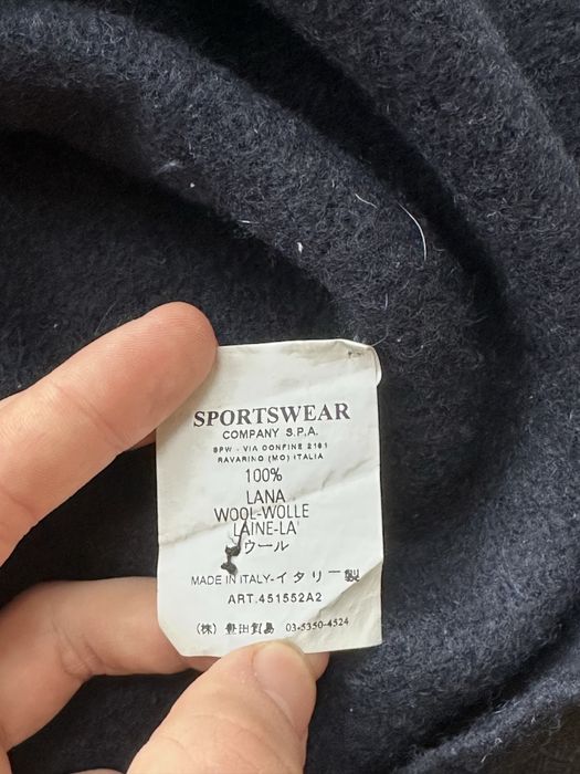 Вінтажний шерстяний светр Stone Island