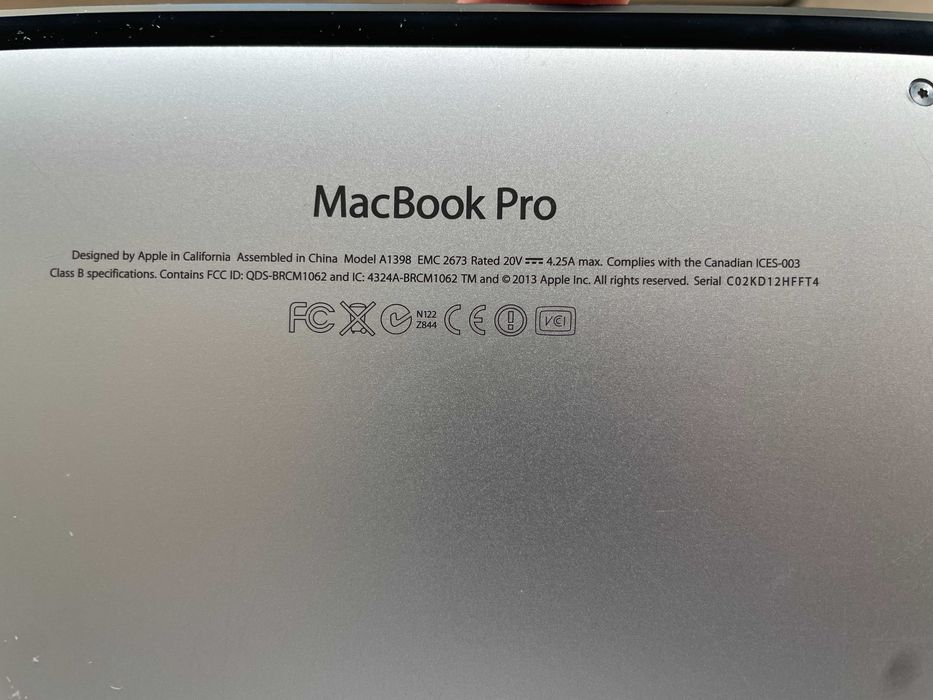 MacBook PRO 15" Retina i7504089795647262723