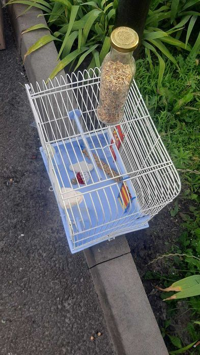 Продам клетку для попугаев просторная