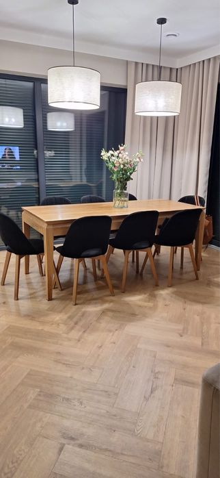 Stół dębowy Malkon lity stoły dębowe nowoczesne