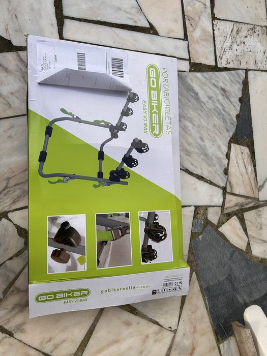 Suporte 3 bicicletas auto