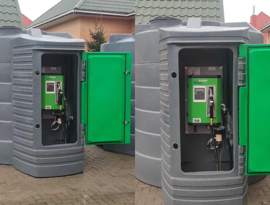 Резервуар 5000л двостінний для палива Міні АЗС під ключ Бочка Ємність