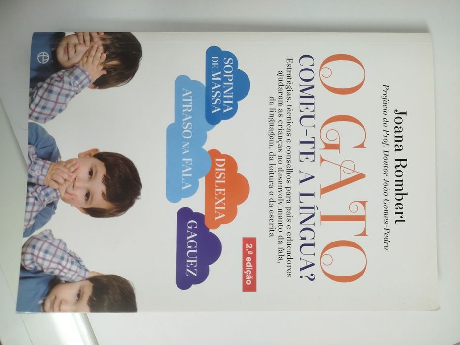 O gato comeu-te a língua