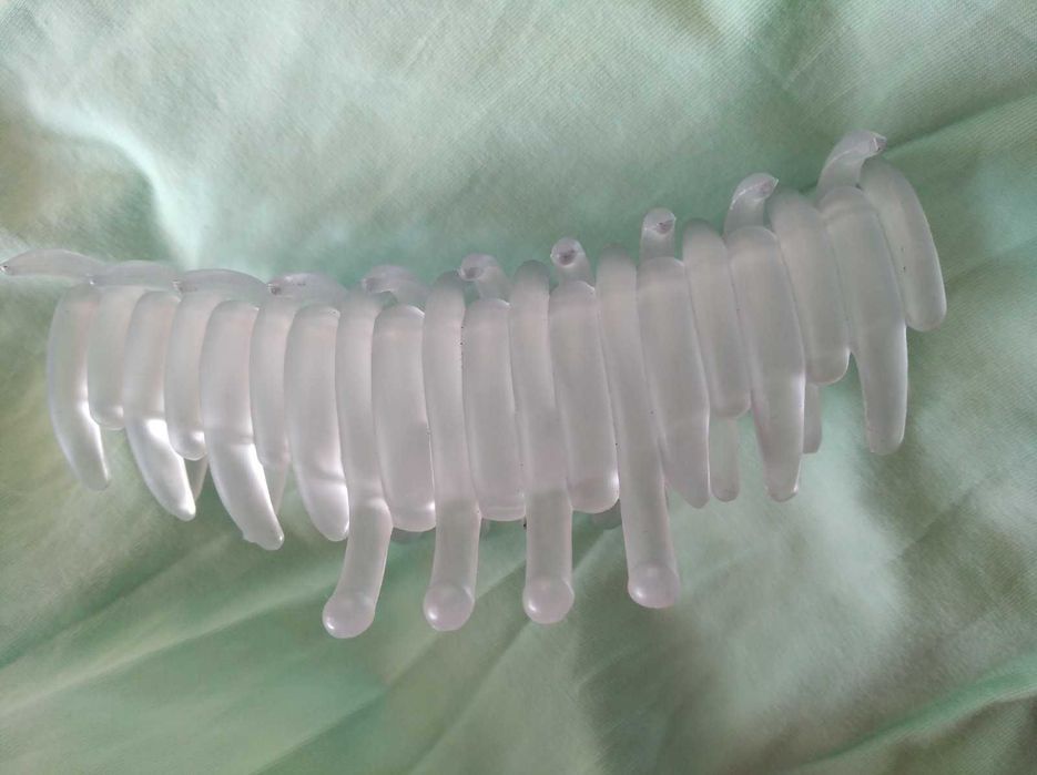 Краб на волосы держатель фиксатор заколка для волос лавандового цвета