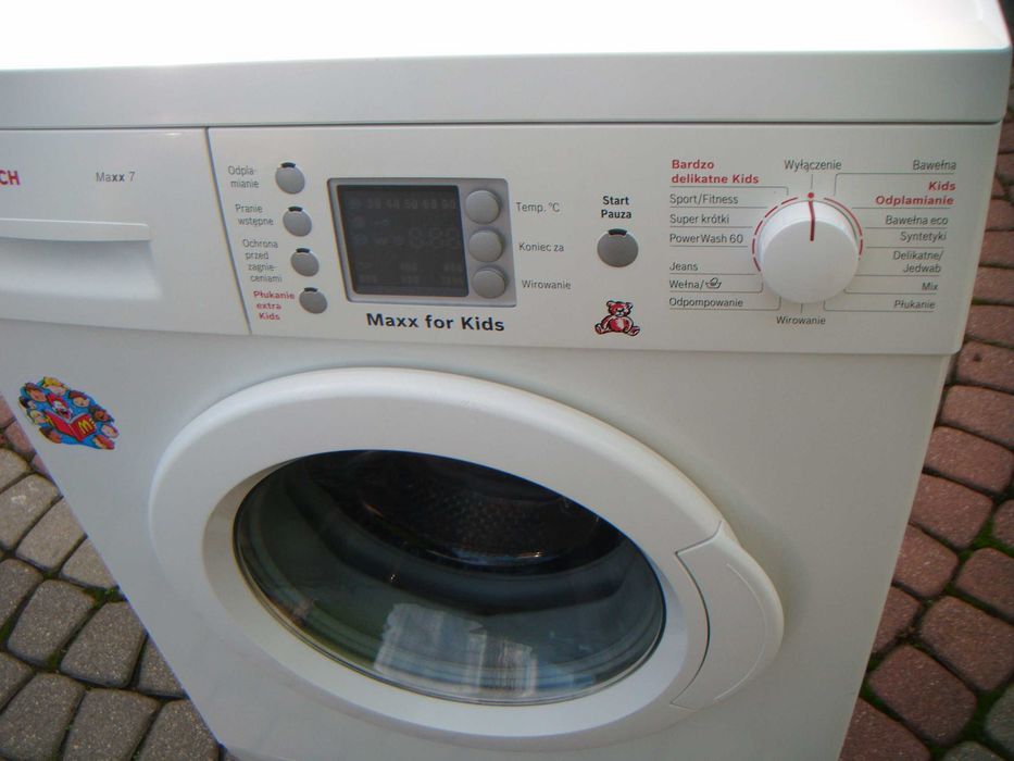 Pralka BOSCH MAXX 7-7 kg-Program Dziecięcy-BDB Stam