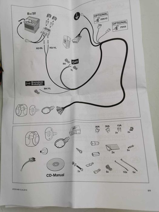 Wiązka haka Jaeger citroen C3 Scudo Partner 307 Świdnica • OLX.pl