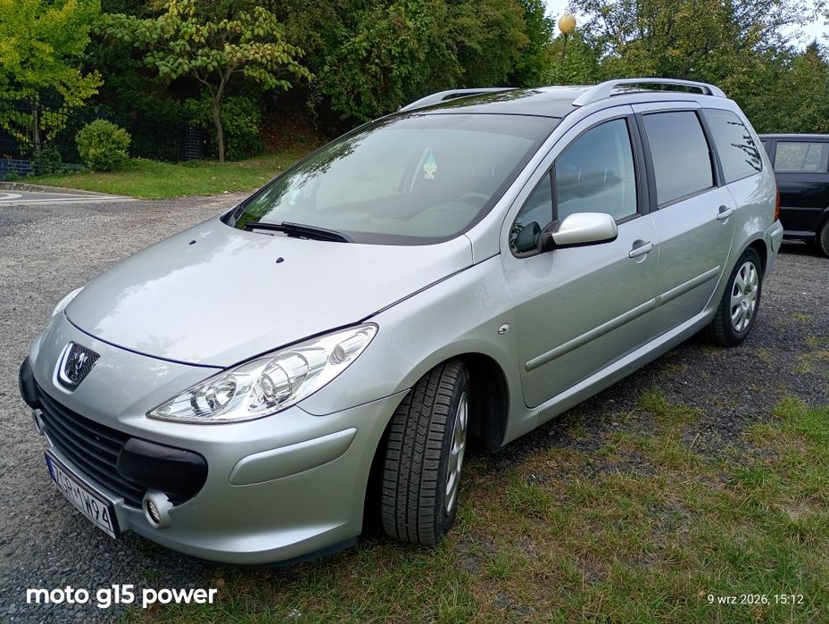 PEUGEOT 307 SW 1.6 HDi, kombi . Zwykłe sprzęgło, fabrycznie bez DPF'a