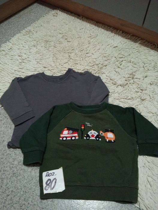 Bluzy chłopięce roz.80