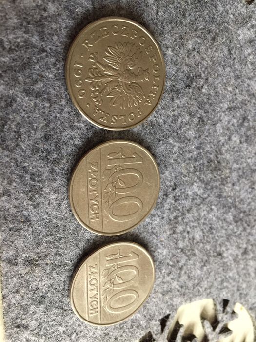 Moneta PRL 100 zł 3 szt