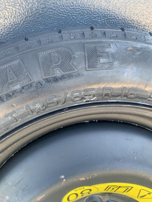 Koło dojazdowe dojazdówka 16” 5x108 Ford Focus Mondeo MK4 S-MAX Volvo V50 S40