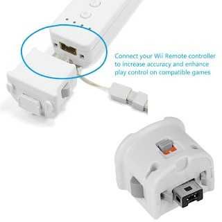 Sensor Motion plus Motionplus Nintendo WII comandos WII Motion Plus NOVO