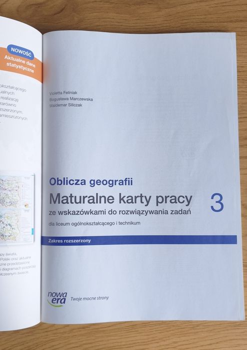 Oblicza Geografii maturalne karty pracy 3 zakres rozszerzony