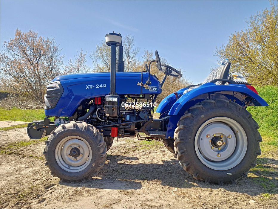 Мінітрактор Форте XT-240 доставка безкоштовна дез передоплат під двір гарантія сервіс