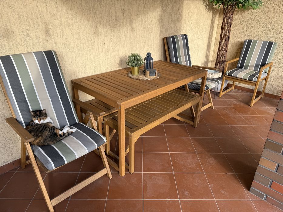 Zestaw mebli ogrodowych Ikea