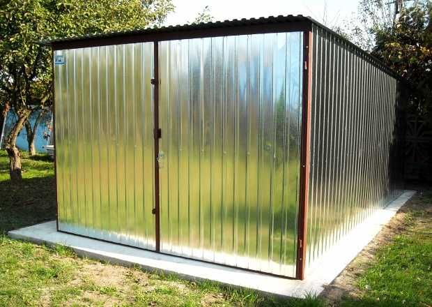 Promocja zimowa Blaszak 3x5 Garaż Blaszany Budowa Garaże na budowę