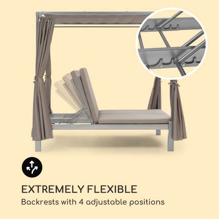 Leżak ogrodowy Blumfeldt G-2 WYPRZEDAŻ