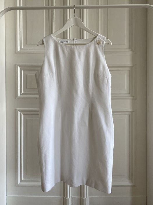 Vintage Linen Dress - suknia z lnu