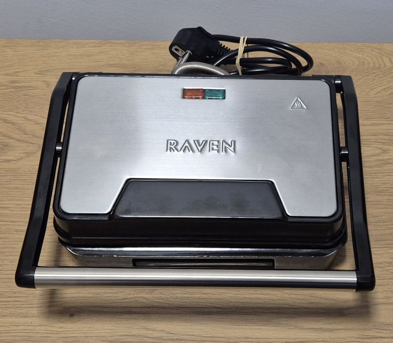 Grill elektryczny Raven EGE003 Z powłoką marmurową i regulacją
