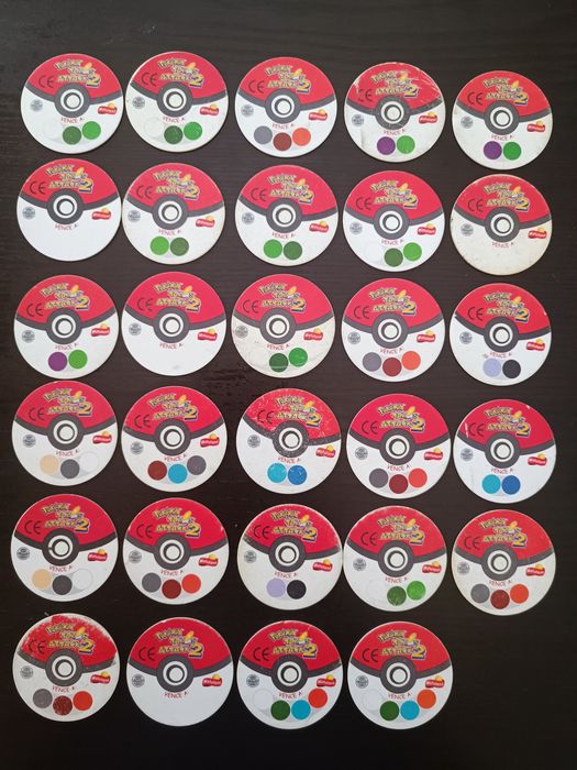 Tazos Pokémon attack 2