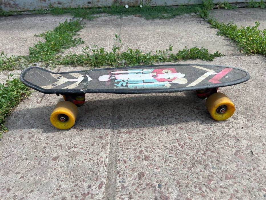 Пеніборд (Penny Board) з принтом | Компактний скейт