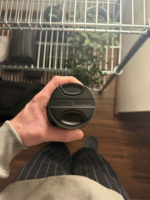 Lente Sirui 50mm t1.4 full frame cine lens (oferta filtro ND)