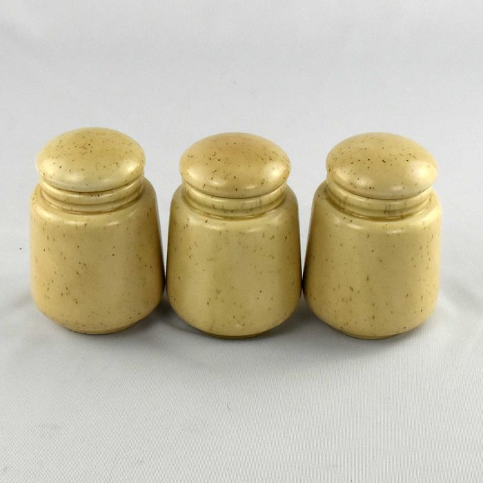 Conjunto de 3 frascos com tampa Mrs Beeton’s Preserve - 1978