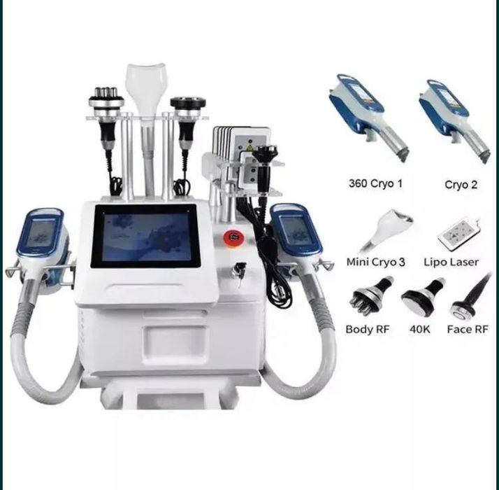 Máquina de Crioterapia, Radiofrequência e cavitação 40k