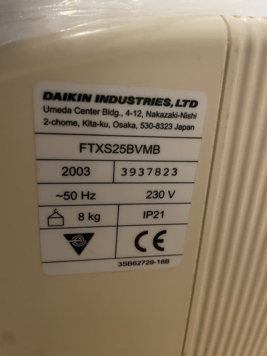Ar condicionado inverter Daikin + 4 unidades + tubo cobre